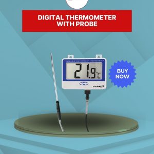 DIGITAL THERMOMETER WITH PROBE